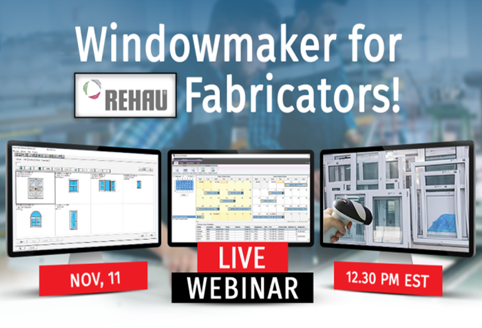 For Rehau fabricators